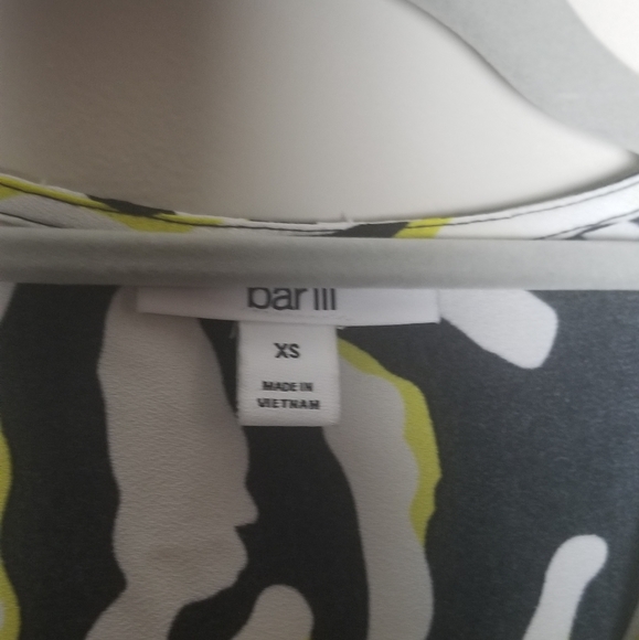 Bar III Zebra Print Maxi Wrap Dress - Picture 7 of 12